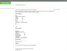 Tablet Screenshot of patientdirect.deltadentalco.com